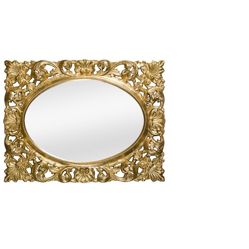 Specchio antico dorato GALLES